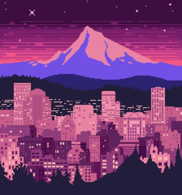 пиксельные арты