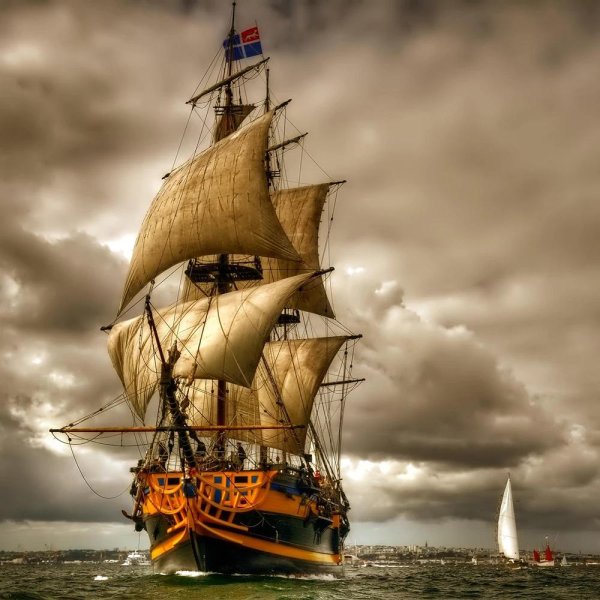 фрегат бригантина корвет