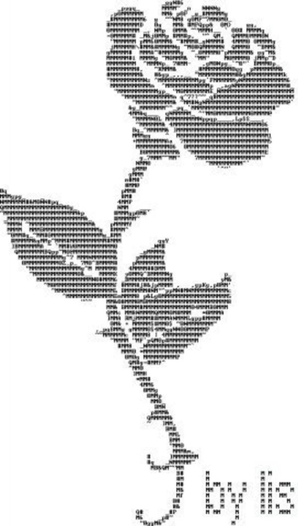 символьный рисунок