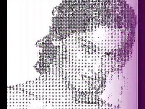 псевдографика мона лиза