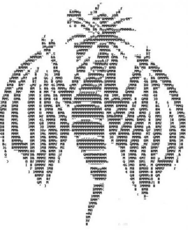 картинки из символов