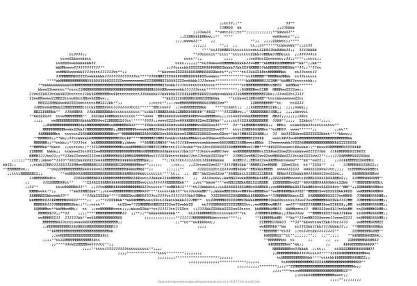 рисунки символами