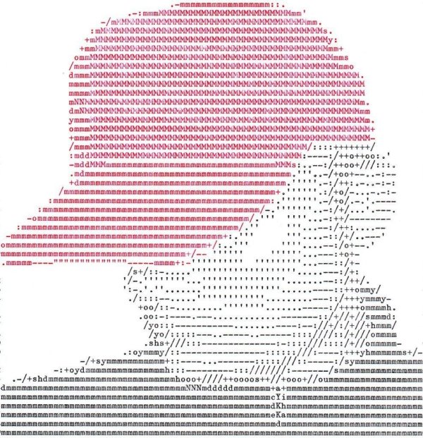 символьный рисунок