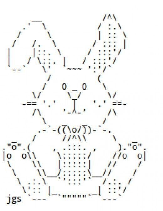 ascii art кролик