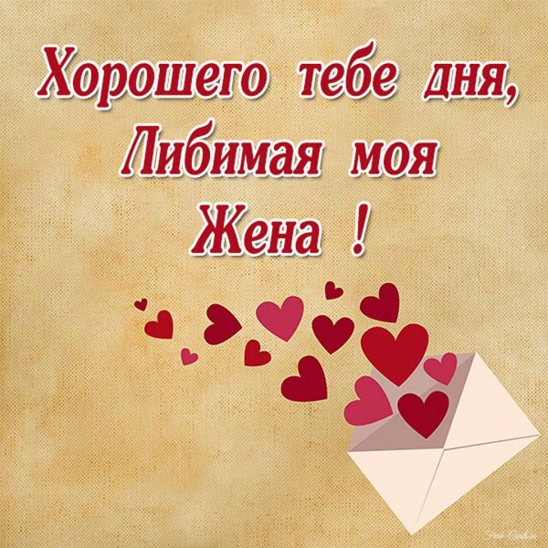 хорошего дня любимая жена