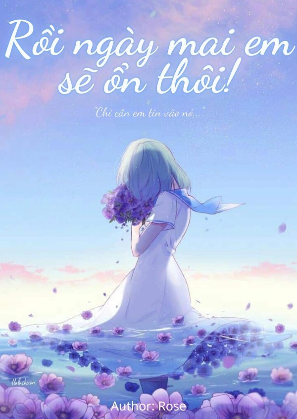 аниме фиолетовая