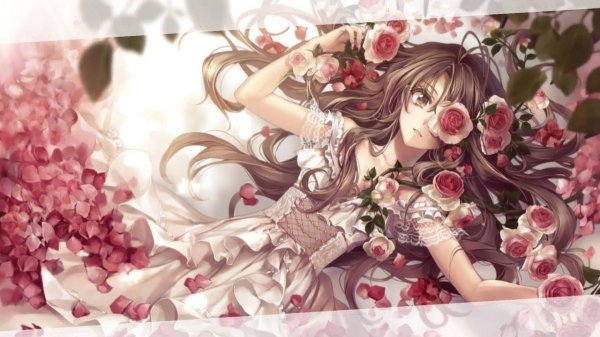 аниме красивая