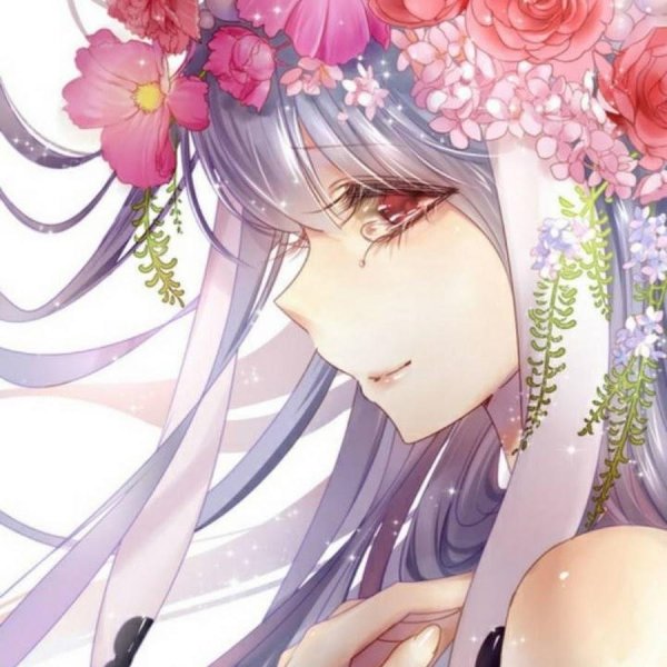 аниме цветы манга