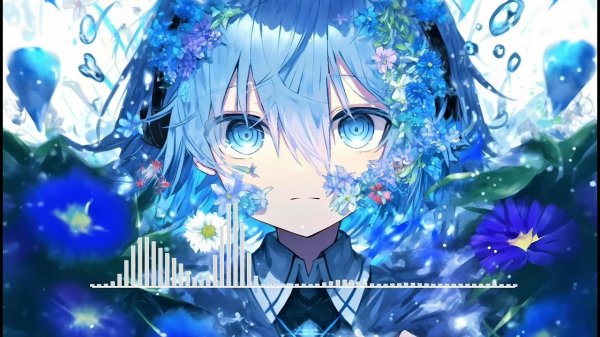 аниме голубая