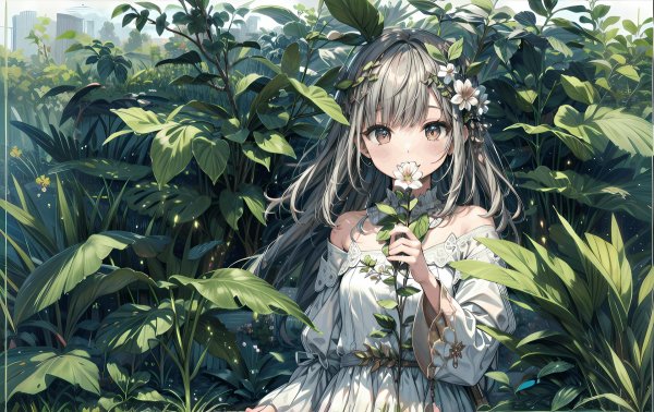 аниме зелень