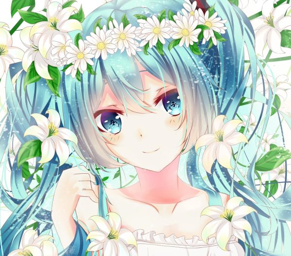 цветочки аниме