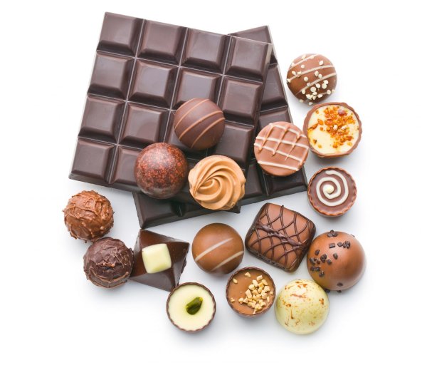 assorted chocolate pralines