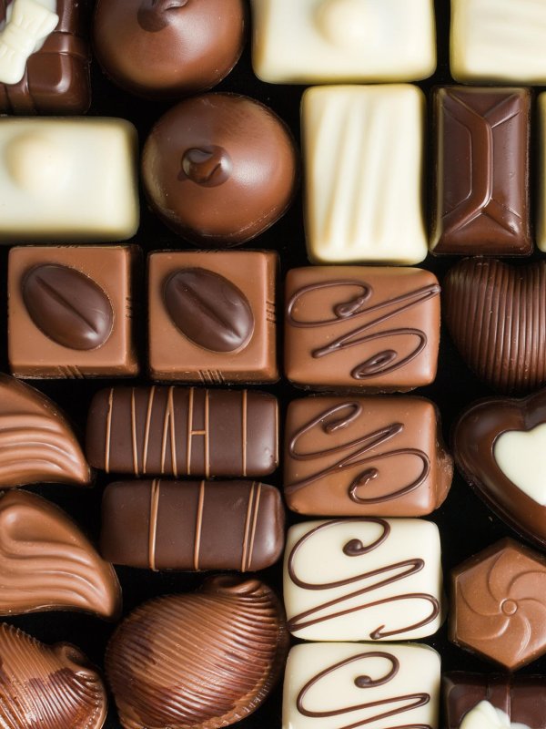 день шоколадных конфет