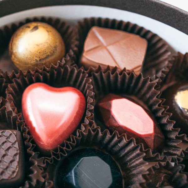 набор конфет сердце