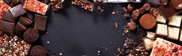 фон с шоколадом