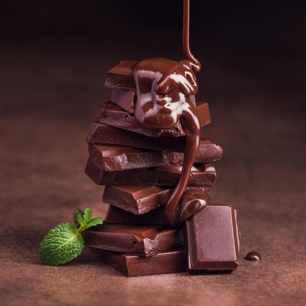 фон шоколадный