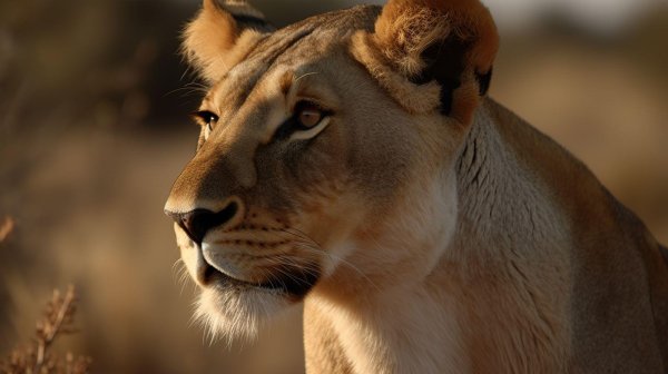 взгляд львицы