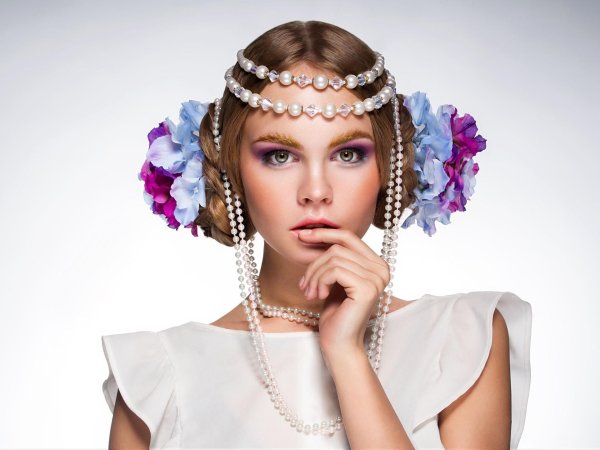 свадебная макияж