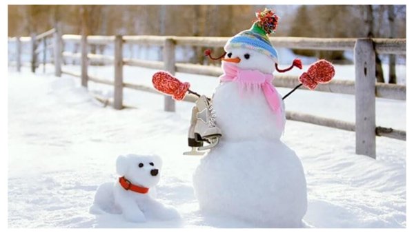 креативные снеговики