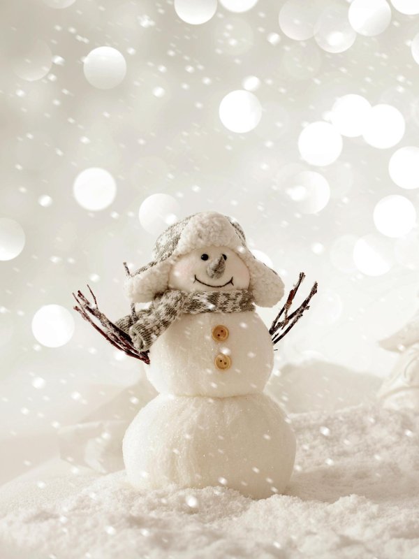 милые снеговики