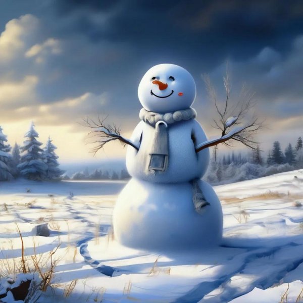 фотографии снеговика