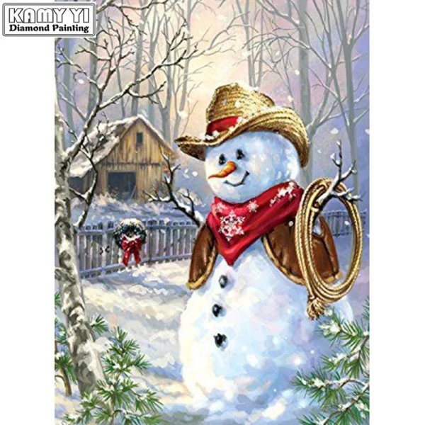 новогодние открытки со снеговиком