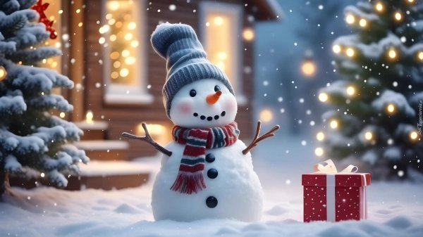 красивые снеговики