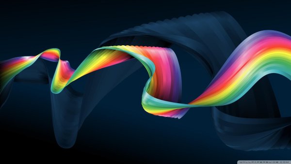 цветные волны