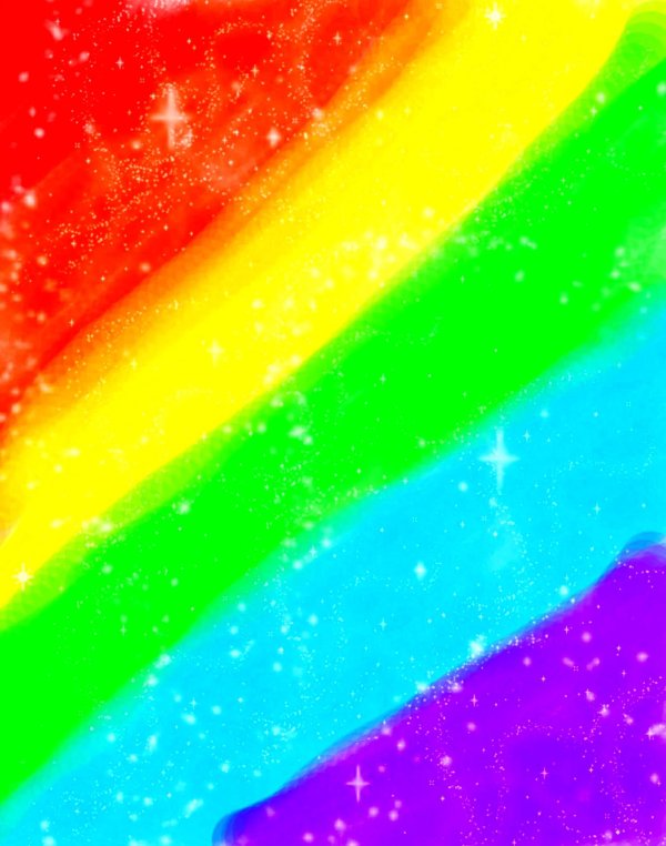 фон радужный