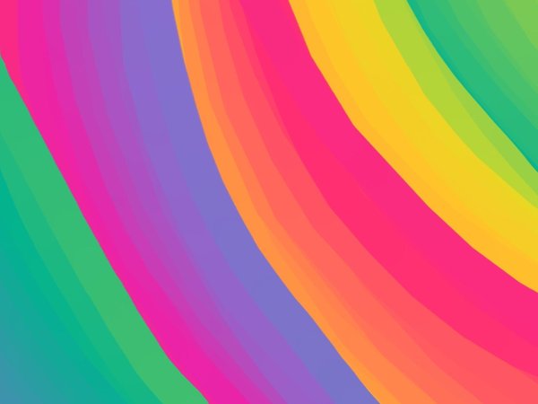 разноцветная радуга