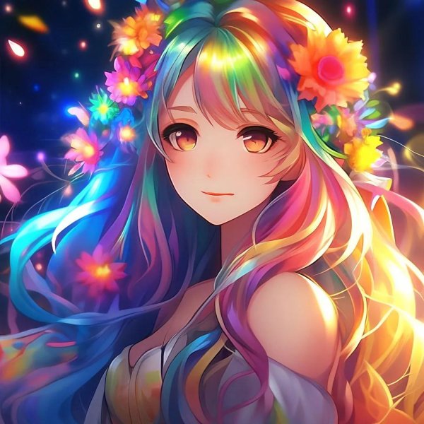 радужное аниме