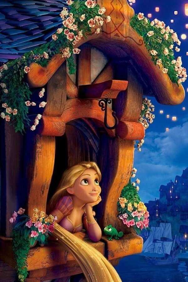 мультики рапунцель