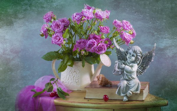 натюрморт розы