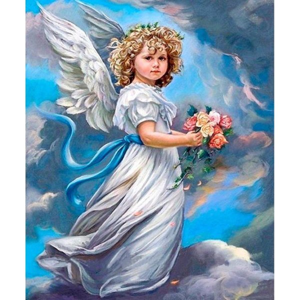 алмазная вышивка ангелы