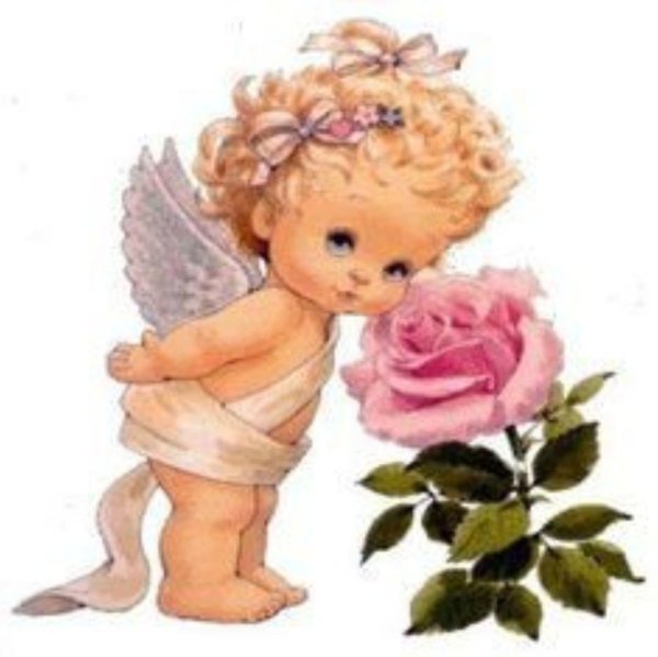 ангелочек на прозрачном фоне