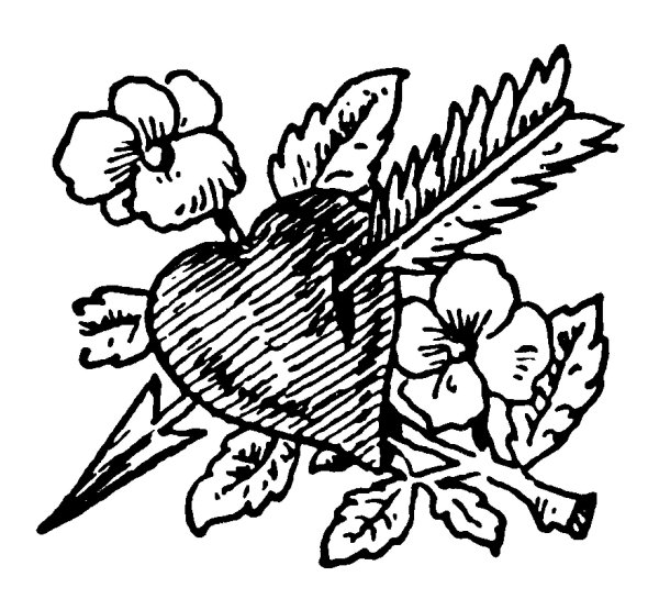 сердце пронзенное стрелой