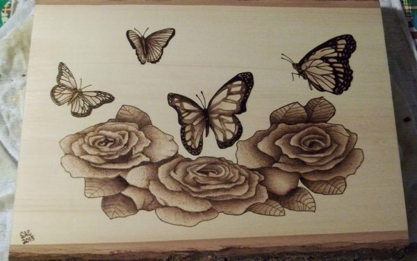 выжигание по дереву