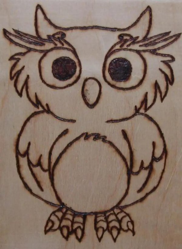 выжигание рисунки