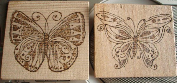 бабочка для выжигания
