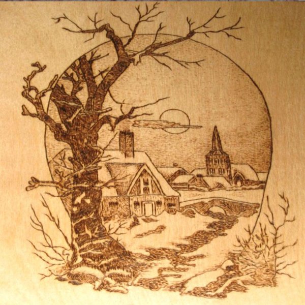 выжигание по дереву