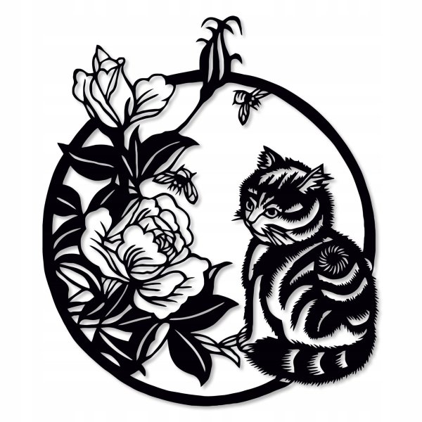 трафарет декор