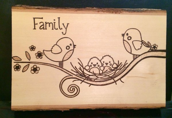 выжигание рисунки