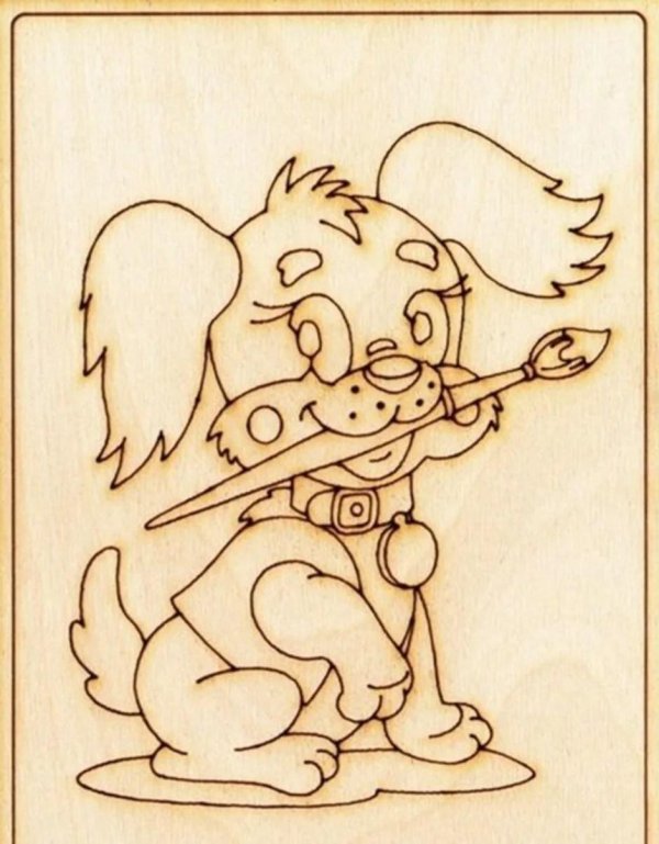 трафареты для выжигания на фанере