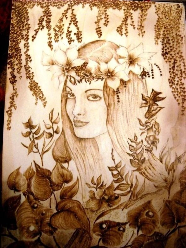 художественное выжигание