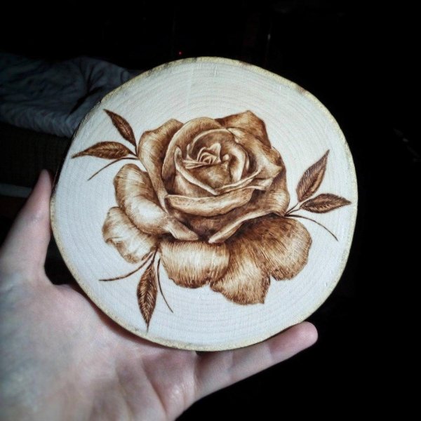 декоративное выжигание