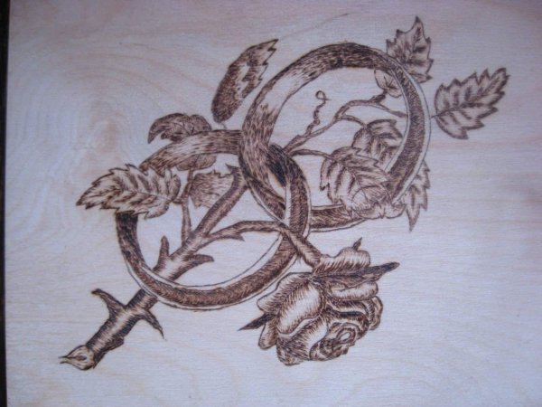 выжигание на дереве