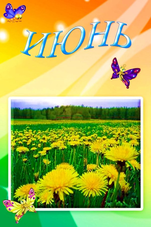 летние месяца