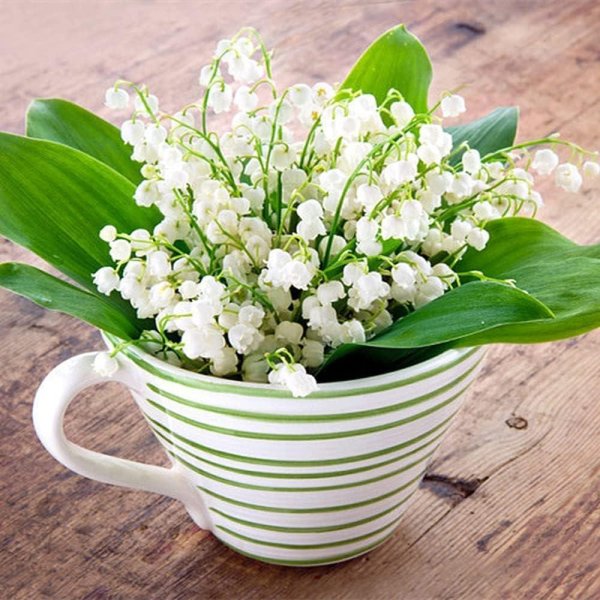 весенний букет с ландышами