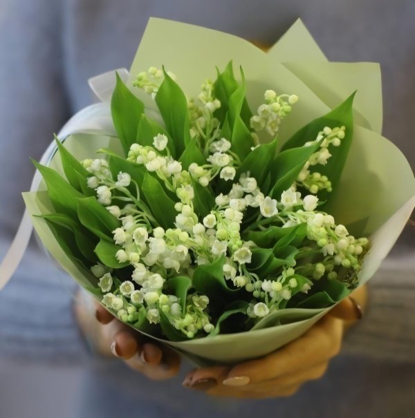 букет из ландышей