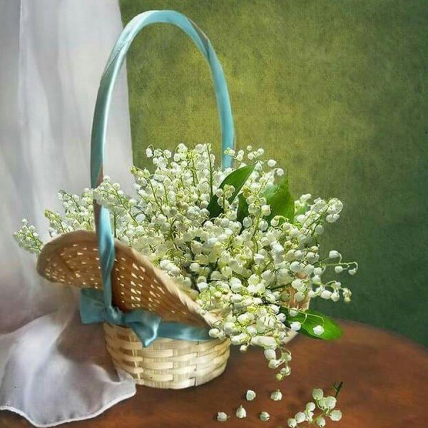 фотонатюрморты с ландышами